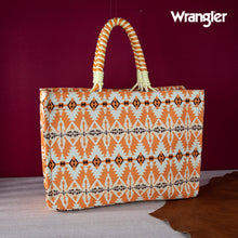 Load image into Gallery viewer, Wrangler Southwestern Print Tote Bag - Yellow
