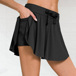 Jace Ruffle Skort With Hidden Pockets