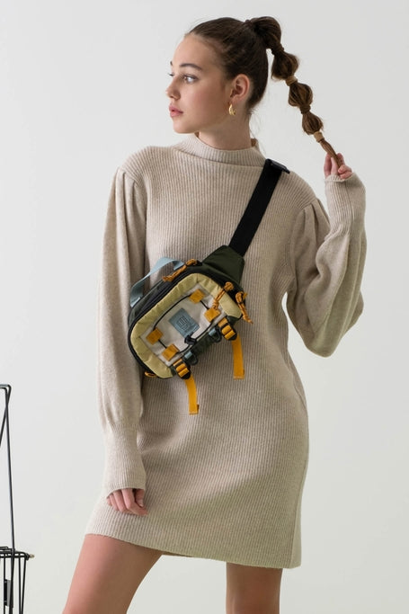 Ellie Sweater Dress Khaki