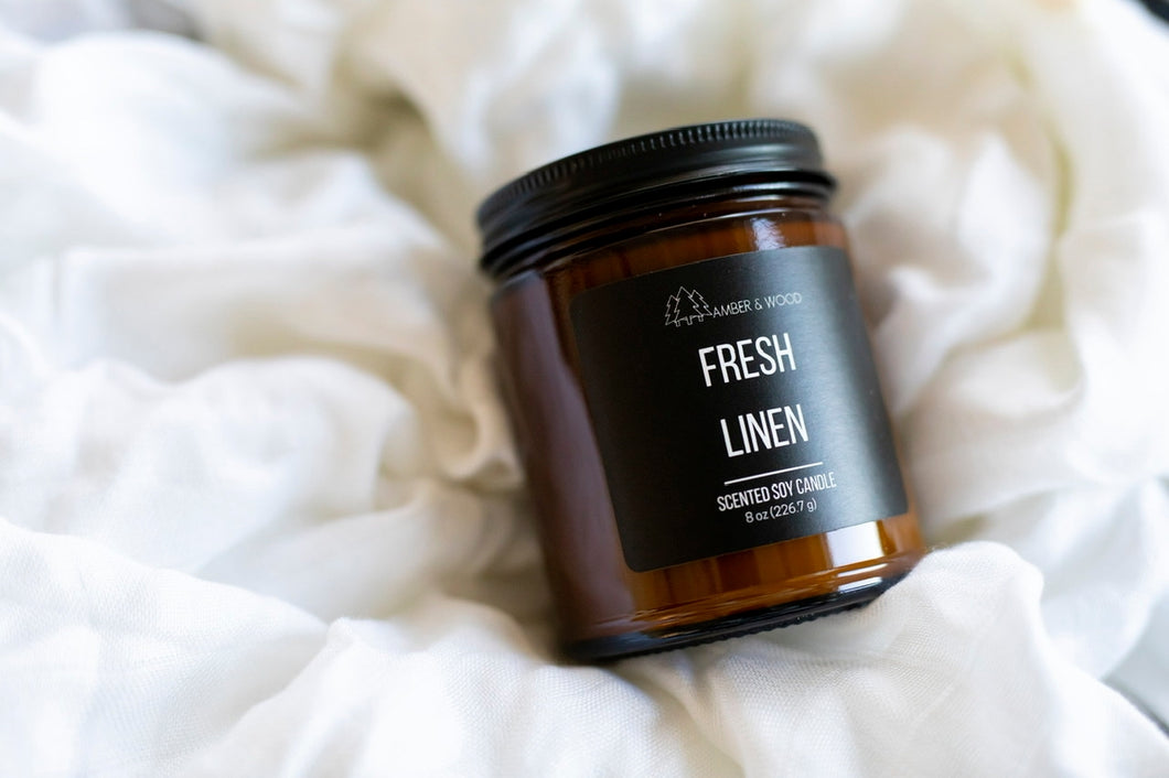 Fresh Linen Soy Candle