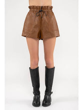 Load image into Gallery viewer, Jessie Faux Leather Shorts
