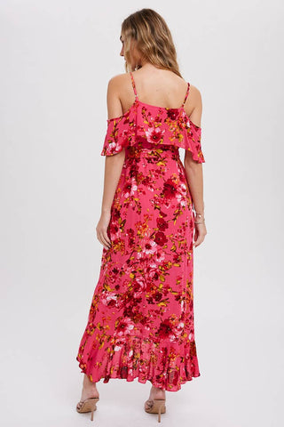 Billie Pink Ruffled Dress