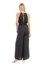 Load image into Gallery viewer, Dolly Strappy Wide Leg Jumpsuit Black

