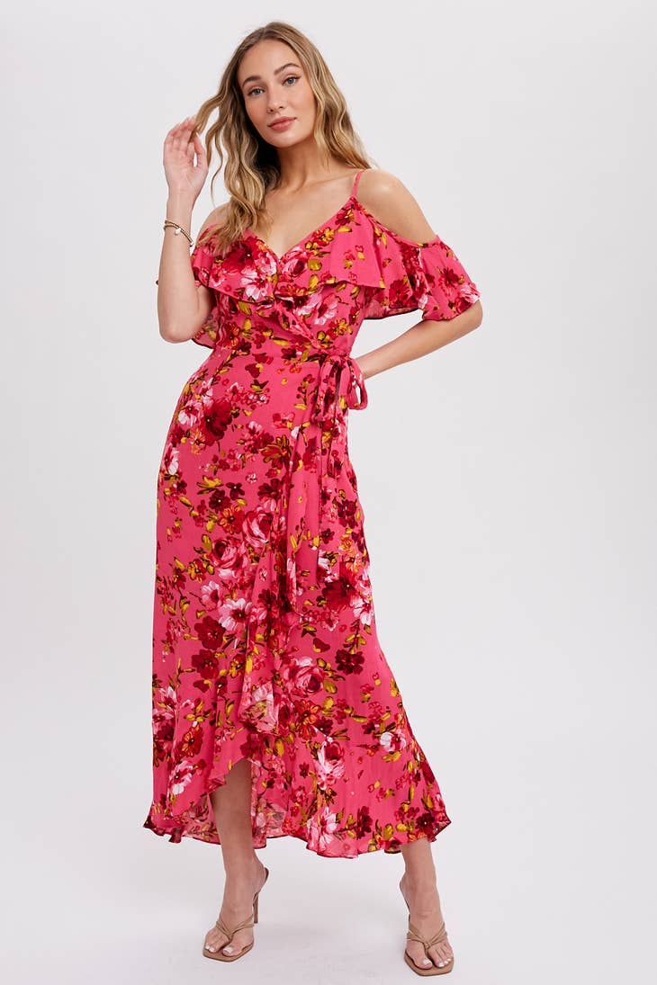 Billie Pink Ruffled Dress