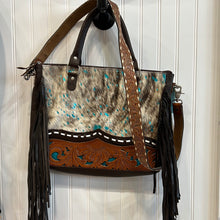Load image into Gallery viewer, Dolly Tooled Fringe Purse
