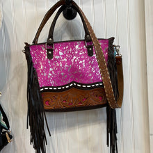 Load image into Gallery viewer, Dolly Tooled Fringe Purse
