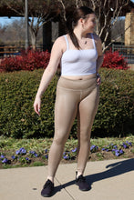 Load image into Gallery viewer, Luv Taupe leggings by LuvLeigh Apparel
