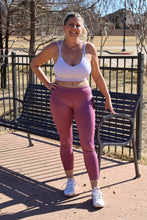Load image into Gallery viewer, Luv Dusty Mauve Leggings by LuvLeigh Apparel
