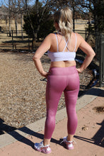Load image into Gallery viewer, Luv Dusty Mauve Leggings by LuvLeigh Apparel
