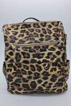 Load image into Gallery viewer, Safari Time Leopard Backpack by LuvLeigh Apparel
