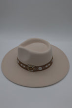 Load image into Gallery viewer, Heads Winds Ivory Fedora Hat by LuvLeigh Apparel
