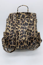 Load image into Gallery viewer, Safari Time Leopard Backpack by LuvLeigh Apparel
