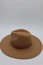 Load image into Gallery viewer, Sunny Day Camel Fedora Hat by LuvLeigh Apparel
