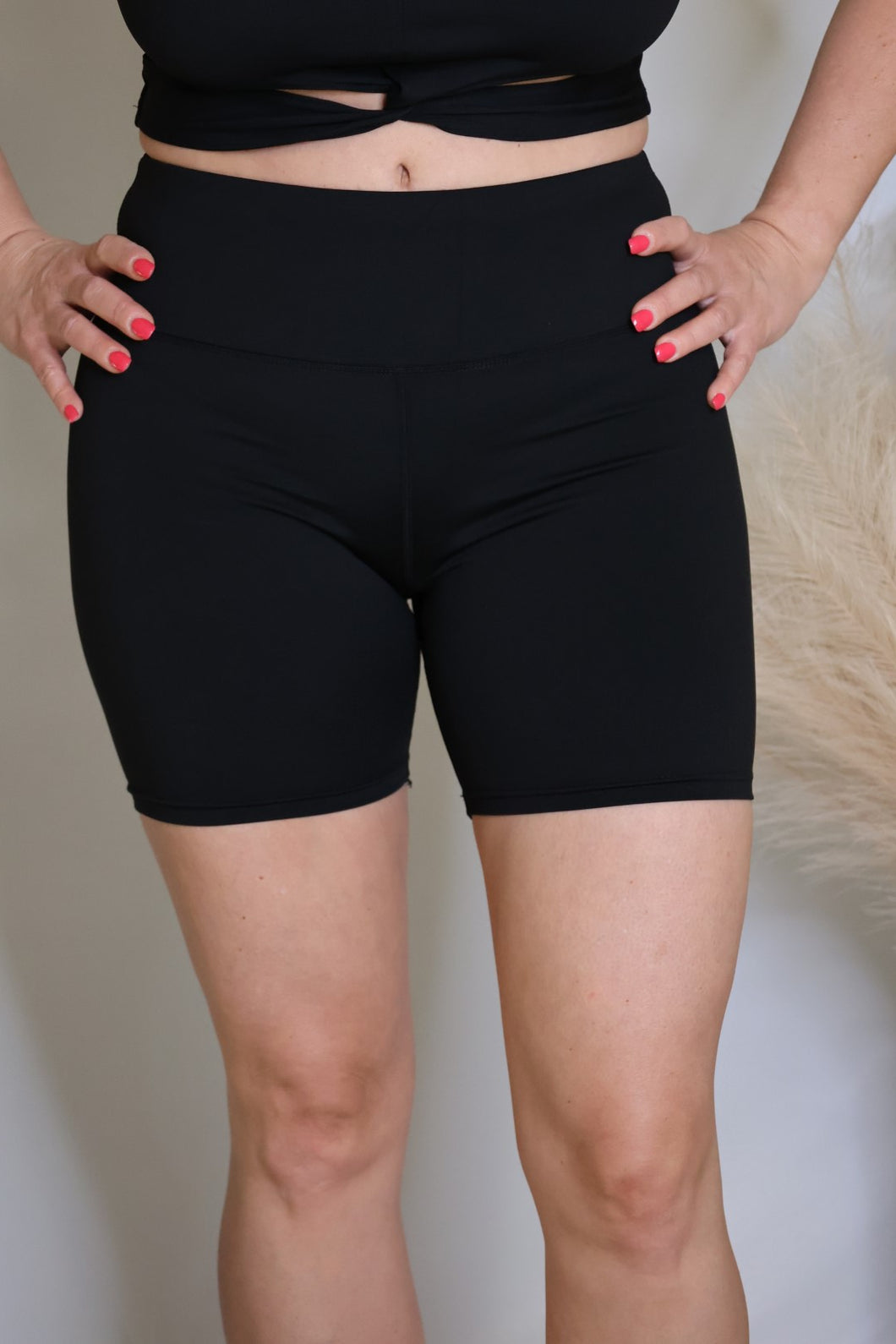 Seizing The Moment Black Biker Shorts by LuvLeigh Apparel