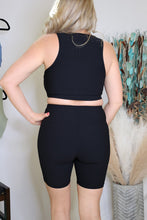 Load image into Gallery viewer, Black Feeling The Breeze Sports Bra by LuvLeigh Apparel
