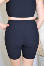 Load image into Gallery viewer, Black Feeling The Breeze Biker Shorts by LuvLeigh Apparel
