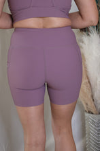 Load image into Gallery viewer, Lavender Hitting The Streets Biker Shorts by LuvLeigh Apparel
