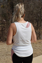 Load image into Gallery viewer, Cream Tongue Tied Tank by LuvLeigh Apparel
