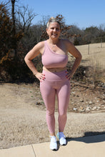 Load image into Gallery viewer, Rose Chasing Dreams High Waisted Leggings by LuvLeigh Apparel
