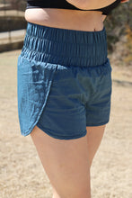 Load image into Gallery viewer, Teal Running Around High Waisted Athletic Shorts by LuvLeigh Apparel
