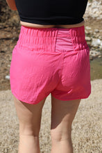 Load image into Gallery viewer, Pink Running Around High Waisted Athletic Shorts by LuvLeigh Apparel
