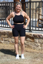 Load image into Gallery viewer, Black Hitting The Streets Biker Shorts by LuvLeigh Apparel
