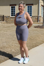 Load image into Gallery viewer, Grey Feeling The Breeze Biker Shorts by LuvLeigh Apparel
