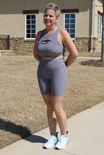 Load image into Gallery viewer, Grey Feeling The Breeze Sports Bra by LuvLeigh Apparel
