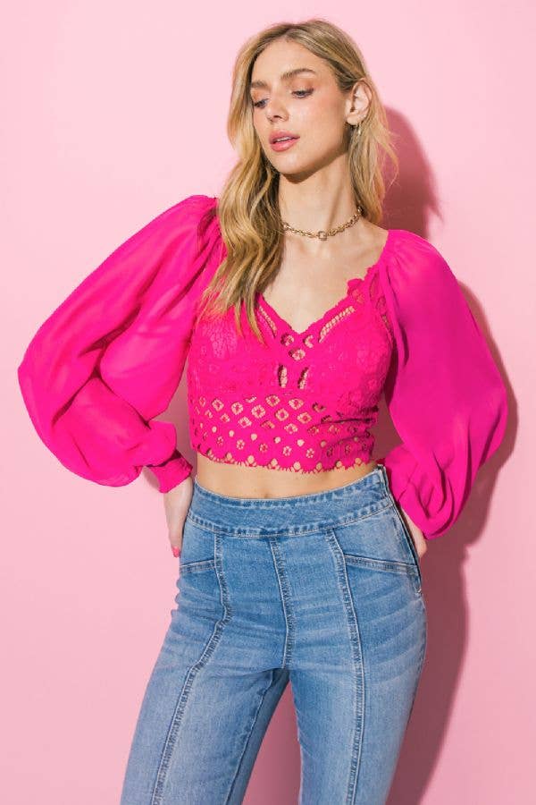 Cambrie Woven Top