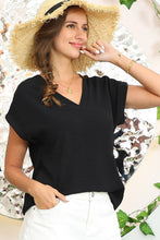 Load image into Gallery viewer, Victoria V Neck White Blouse
