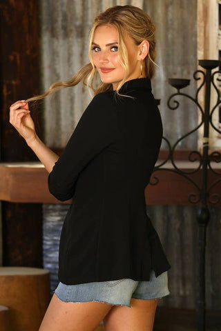 Sierra Black Blazer