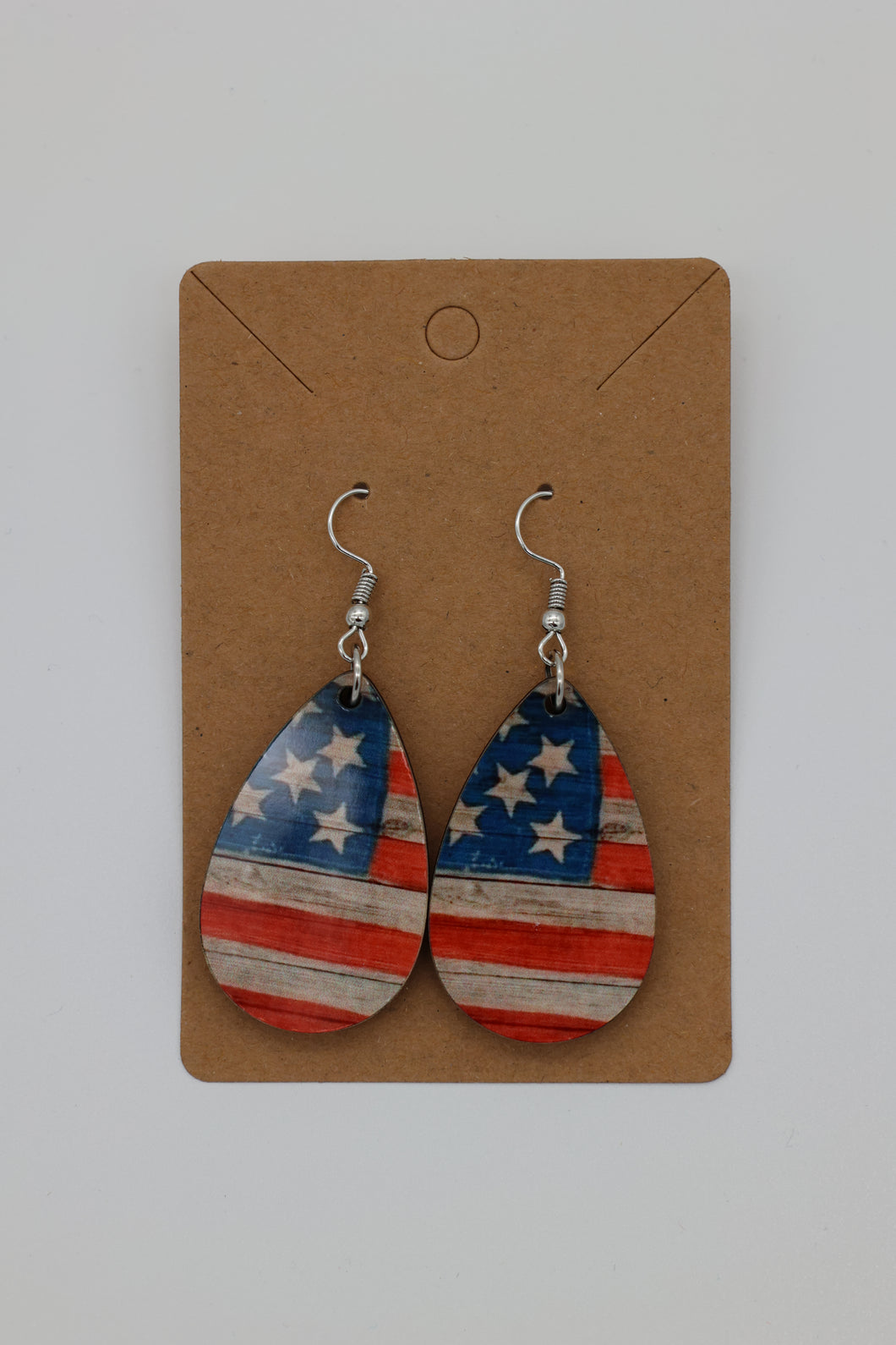 American Flag Earrings