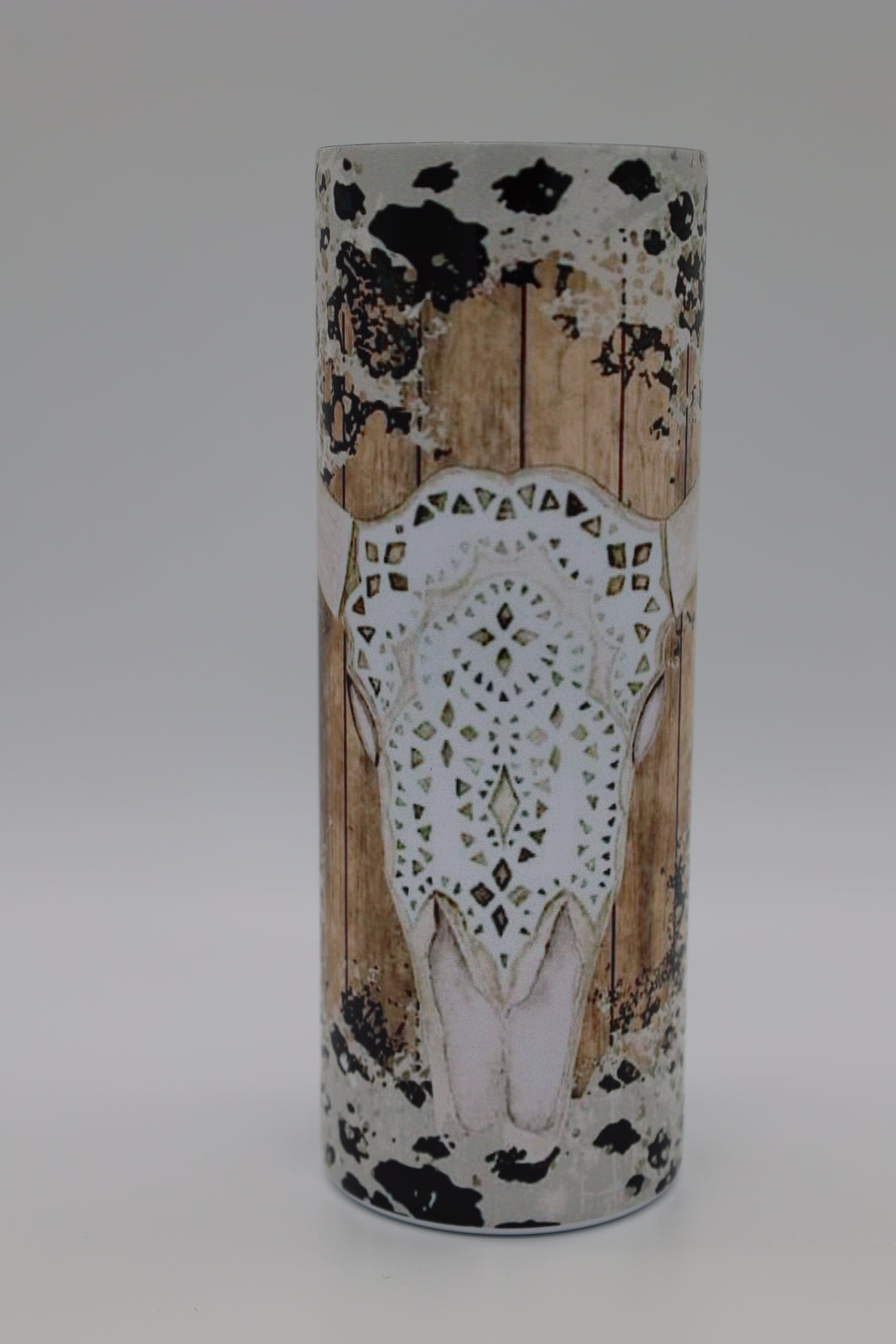 Cow Skull Tumbler