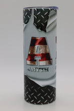Load image into Gallery viewer, Diamond Plate American Dad Tumbler
