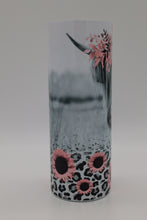 Load image into Gallery viewer, Highland Cow Pink Flowers Tumbler
