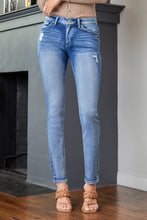 Load image into Gallery viewer, THEA MID RISE SUPER SKINNY PLUS SIZE JEANS
