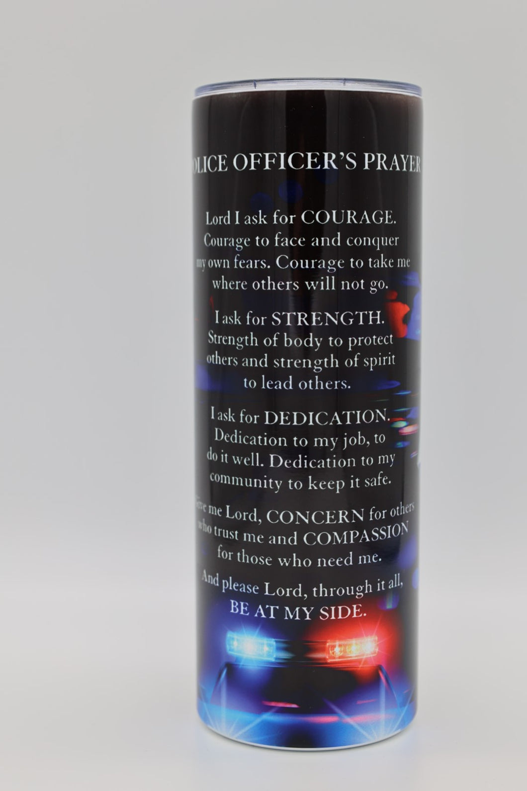 Police Officers Prayer Tumbler