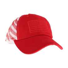 Load image into Gallery viewer, CC Embroidered USA Mesh Ball Cap
