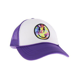 Tie Dye Smiley Face C.C Ball Cap