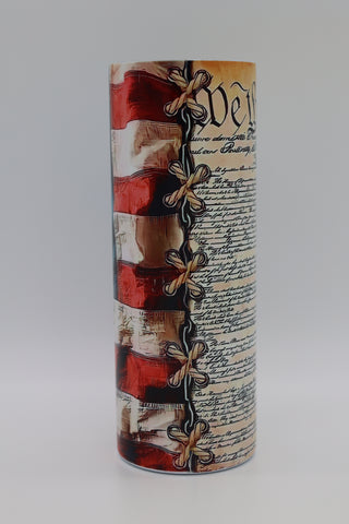 We The People Flag Tumbler