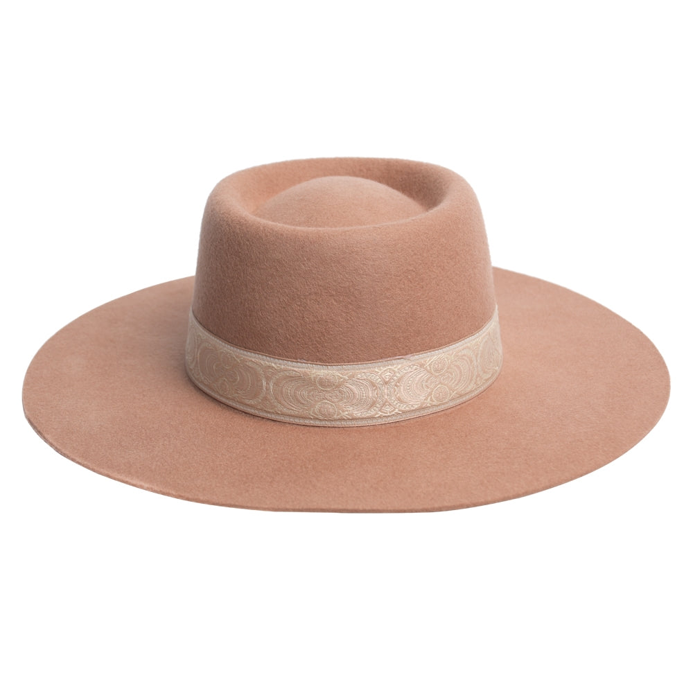 Abilene Fedora Hat Tan