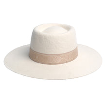 Load image into Gallery viewer, Abilene Fedora Hat Ivory
