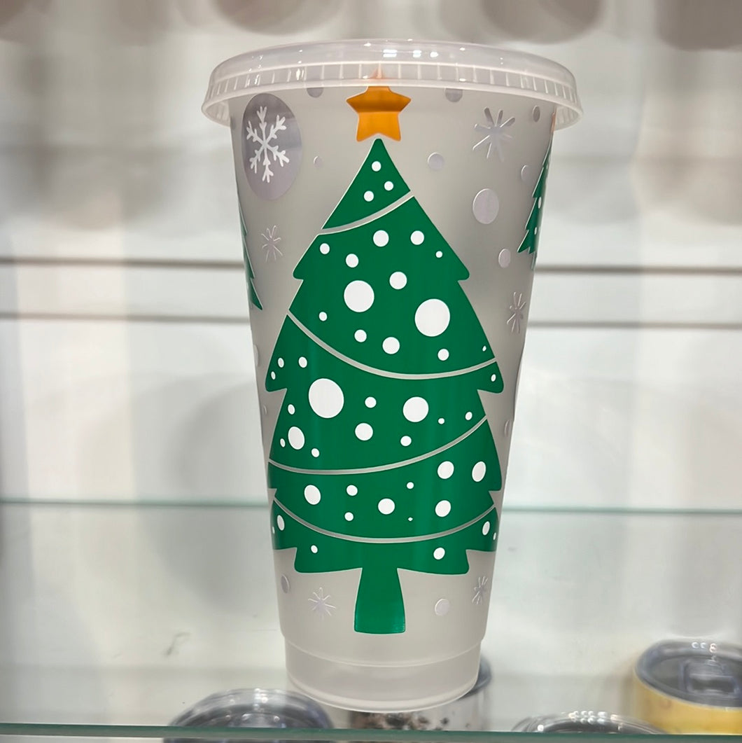 Christmas Trees Cold Cup