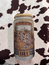 Load image into Gallery viewer, Fall Truck Frosted Libby 16oz
