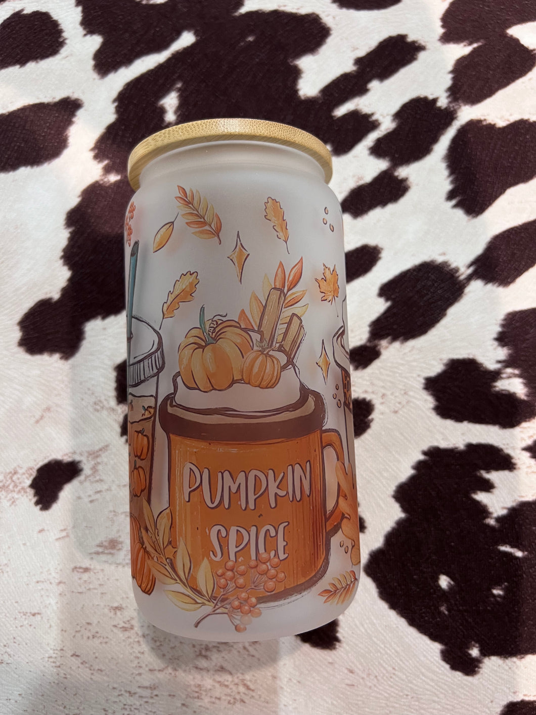 Pumpkin Spice Frosted Libby 16oz