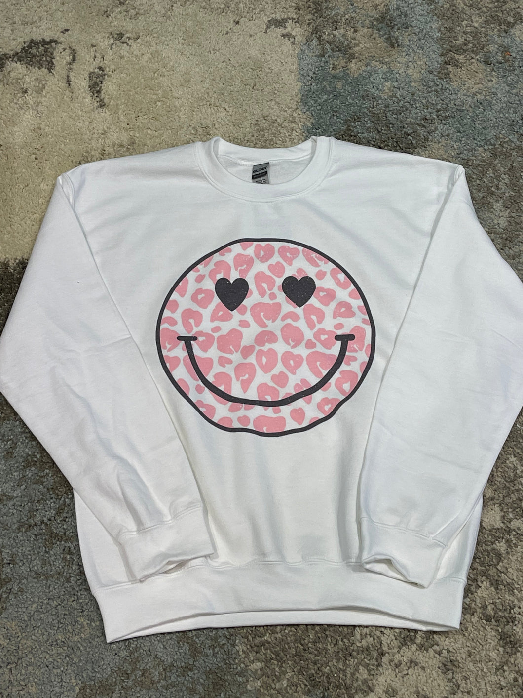 Love Smiley Crewneck