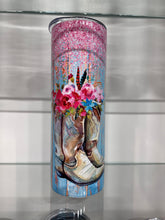 Load image into Gallery viewer, Boots And Glitter Tumbler
