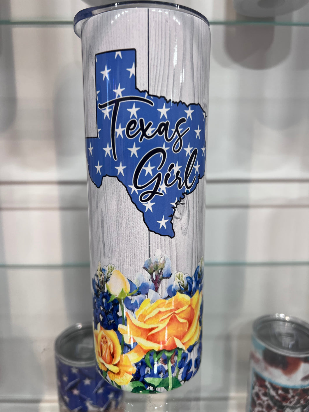 Texas Girl Roses Tumbler