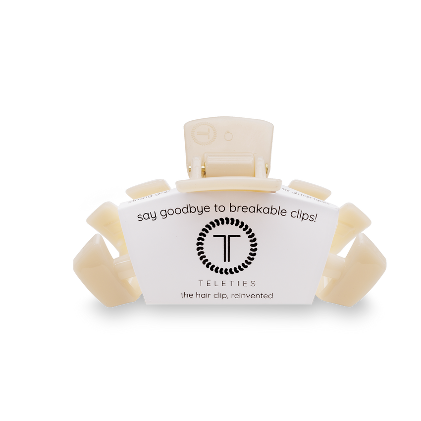 Teleties Almond Beige Hair Clip